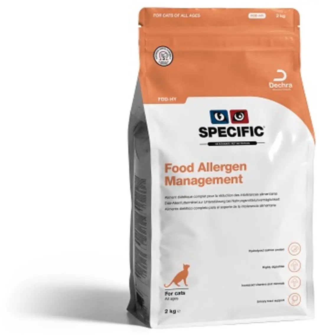 Specific FDD-HY Kattenvoer Food Allergen Management - 3x2kg