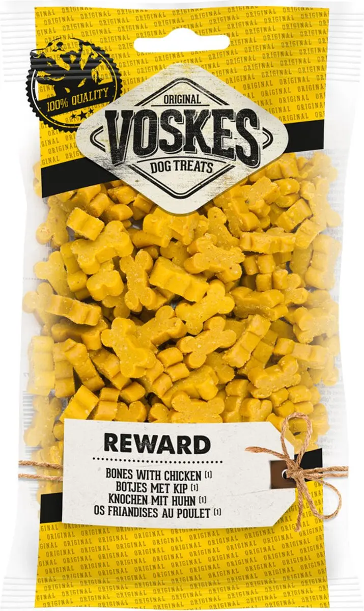 Voskes Hondensnacks Training Kip - 2,8kg Voordeelverpakking