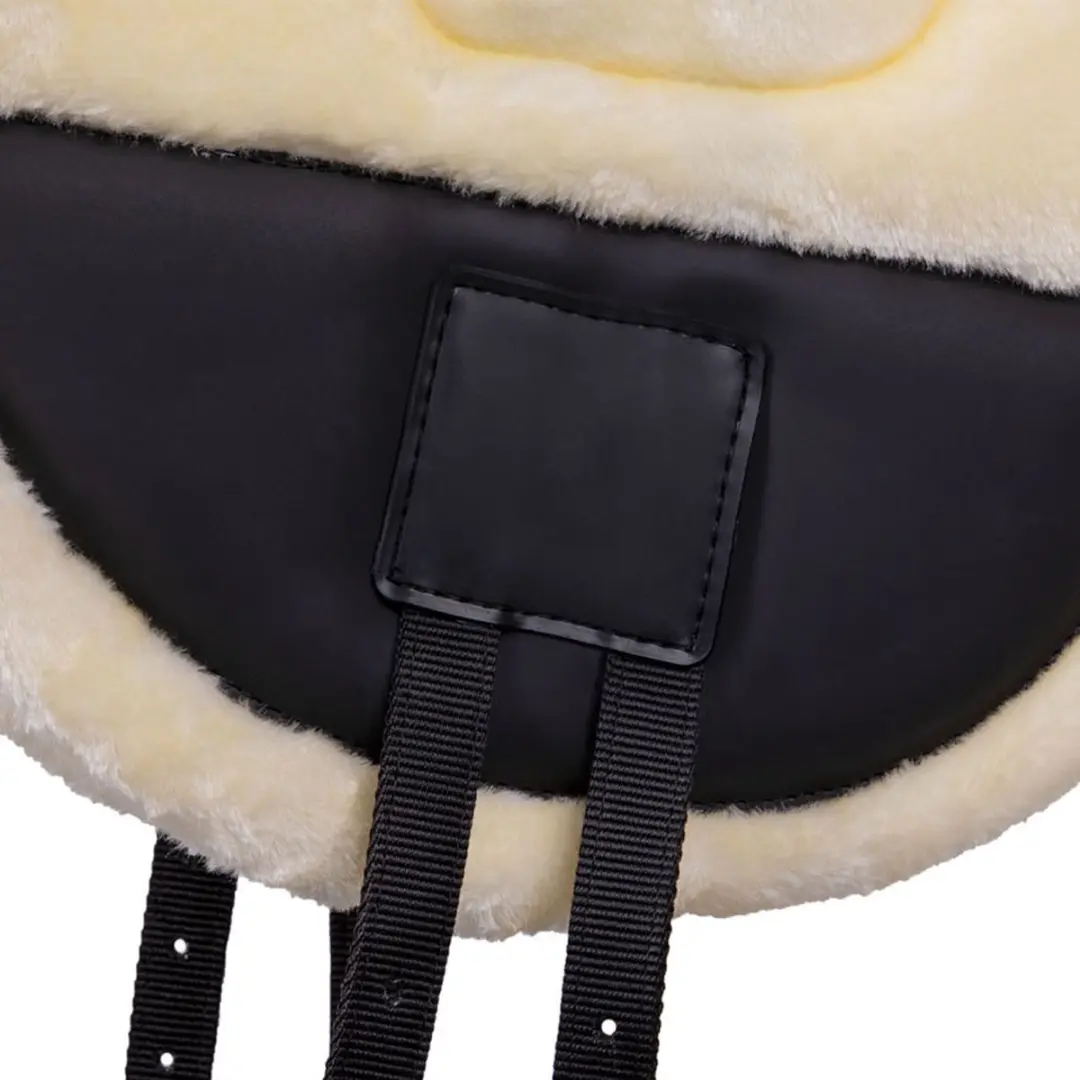 QHP Ontario Bareback Pad - Full - Crème