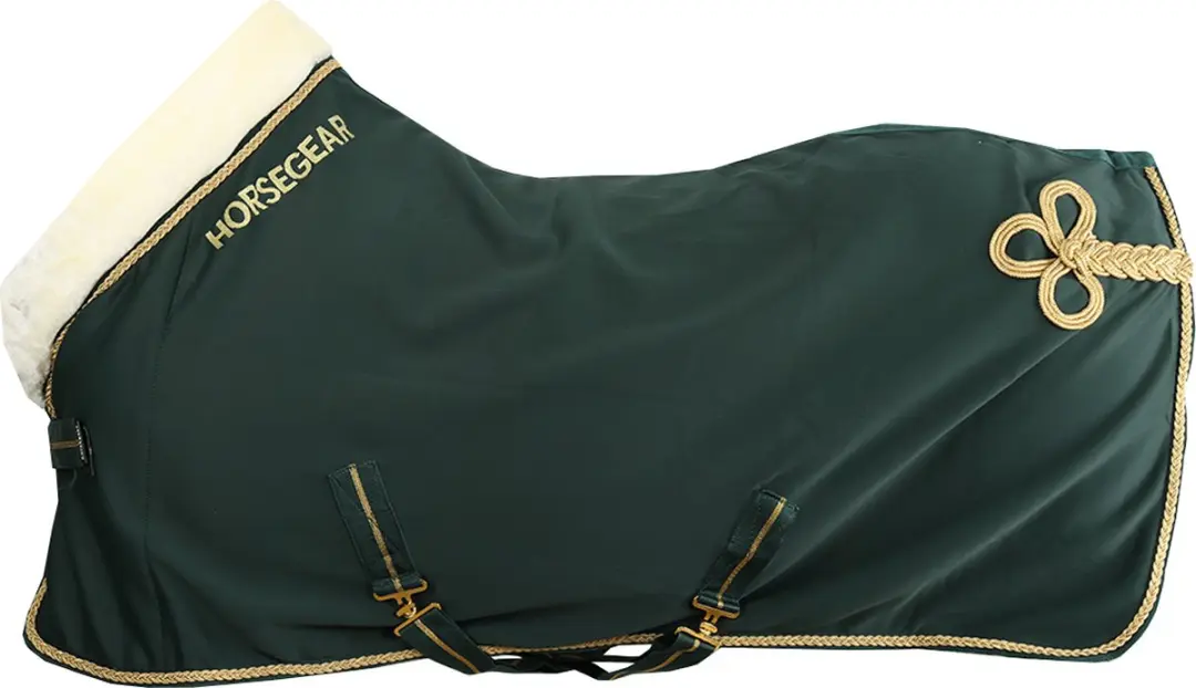 Horsegear Zweetdeken Horsegear Hglyx Mini Donkergroen