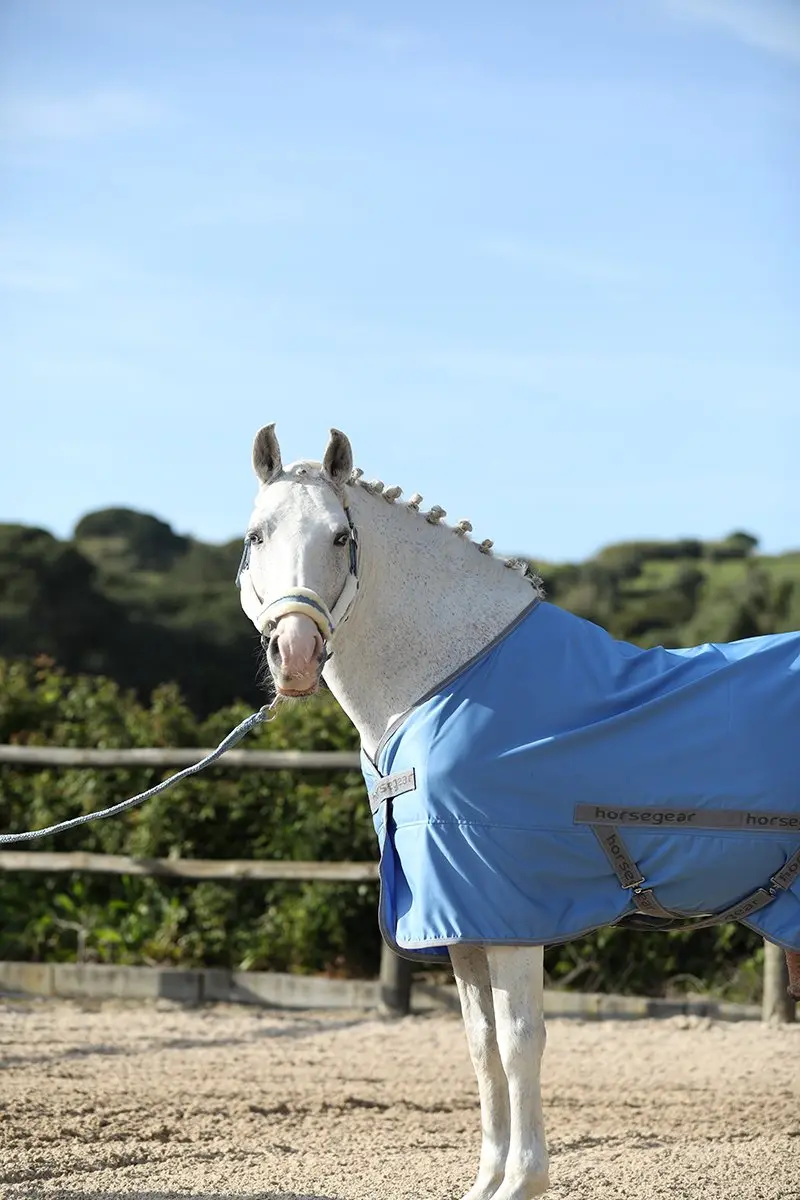 Horsegear Hglaval Zomerdeken Lichtblauw 130