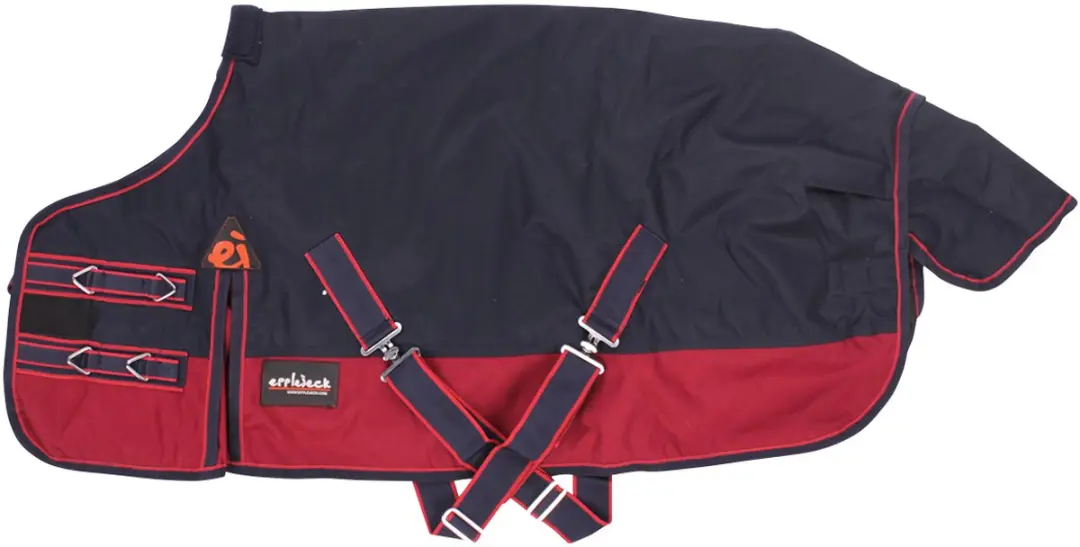Epplejeck Junior 0gr Deken 125/165 - Donkerblauw-rood