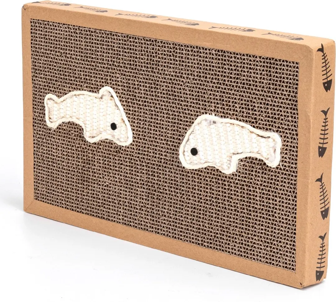 Nobleza Krabplank Kat - Karton/Sisal 38x24cm - Met Catnip