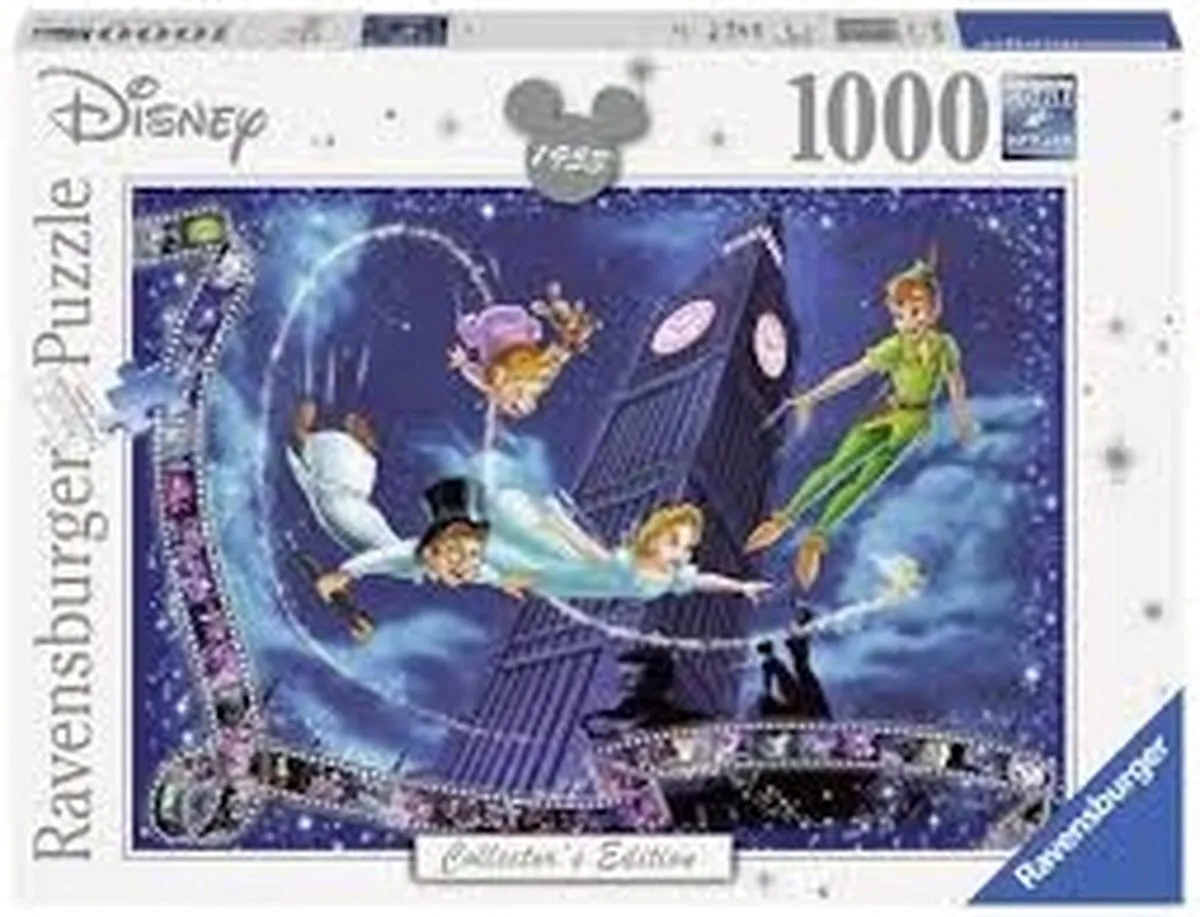 Ravensburger Disney Peter Pan Legpuzzel 1000 Stuks - Multicolor