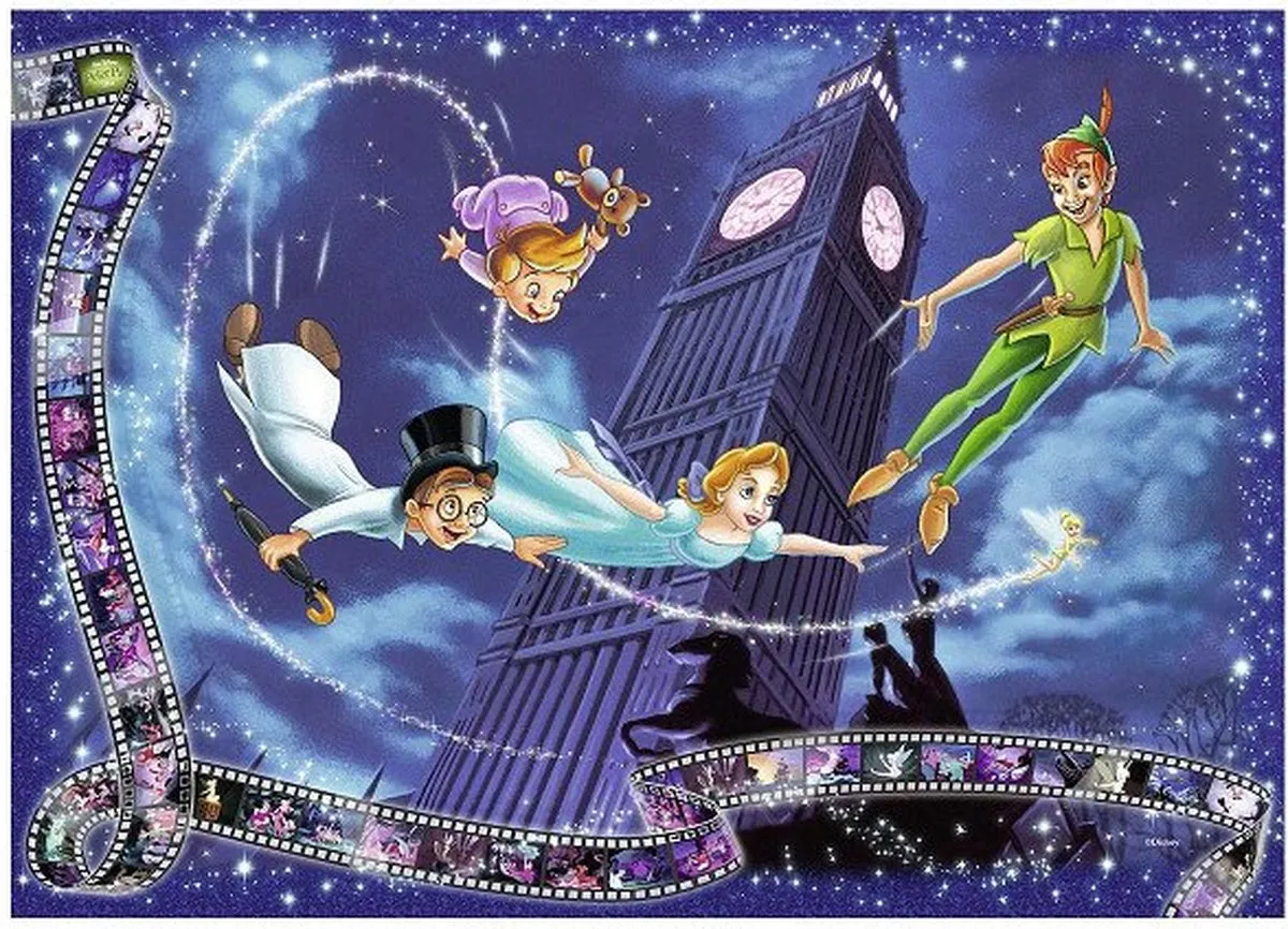 Ravensburger Disney Peter Pan Legpuzzel 1000 Stuks - Multicolor