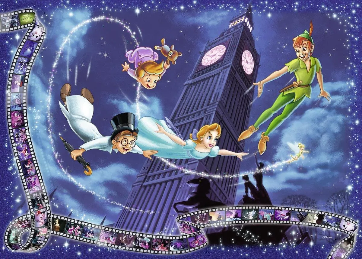 Ravensburger Disney Peter Pan Legpuzzel 1000 Stuks - Multicolor