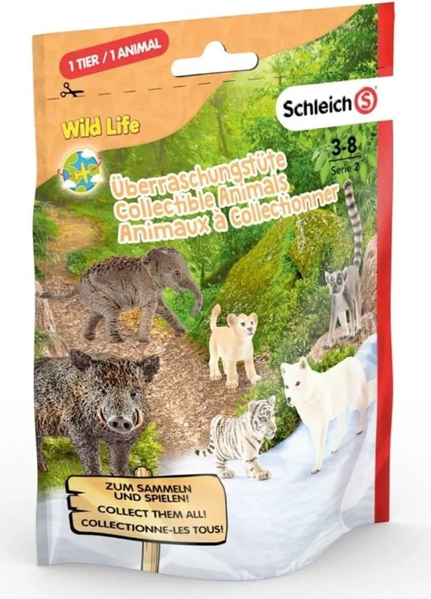 Schleich Small Blind Bag Wild Life - Multicolor