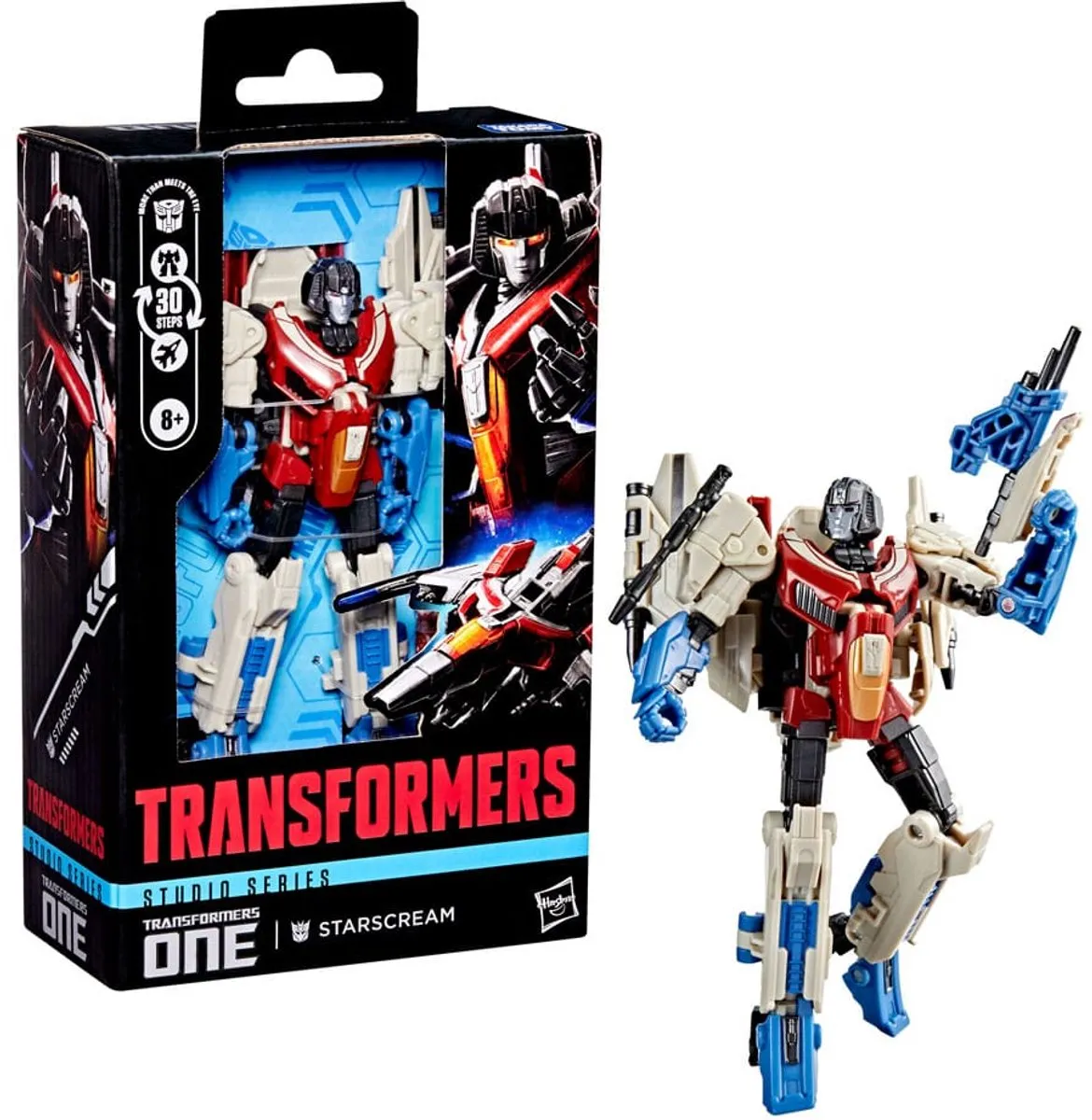 Hasbro Transformers Studio Series Deluxe Starscream - HASG0566 - 11cm - Multicolor - afbeelding 4 van 5