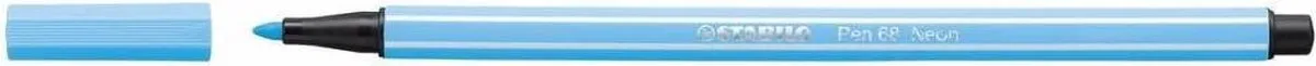 STABILO Pen 68 Premium Viltstift - Neon Blauw