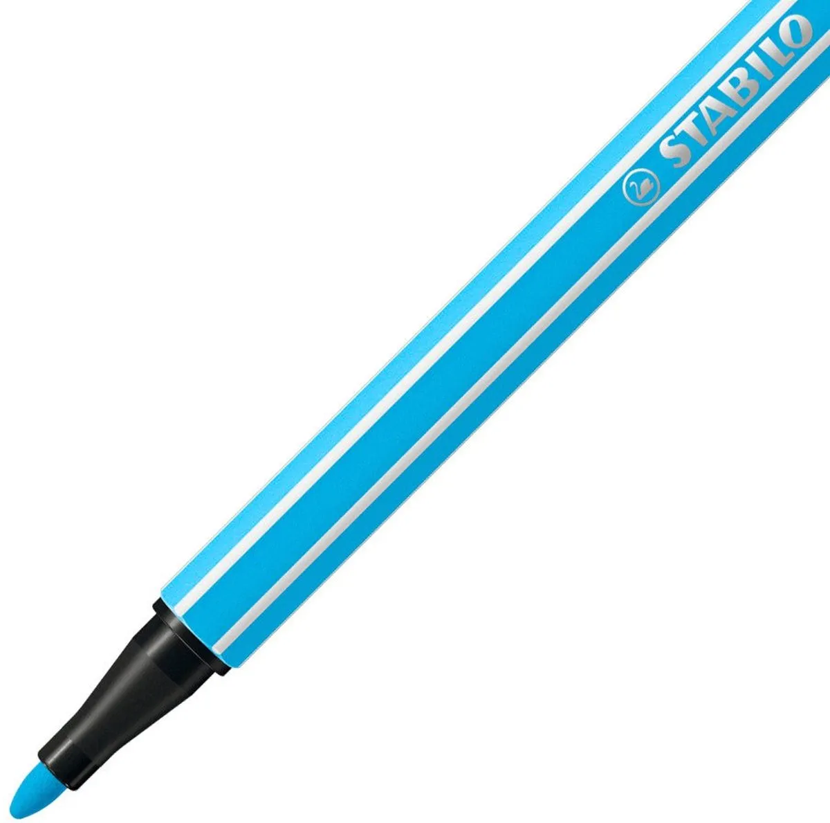 STABILO Pen 68 Premium Viltstift - Neon Blauw