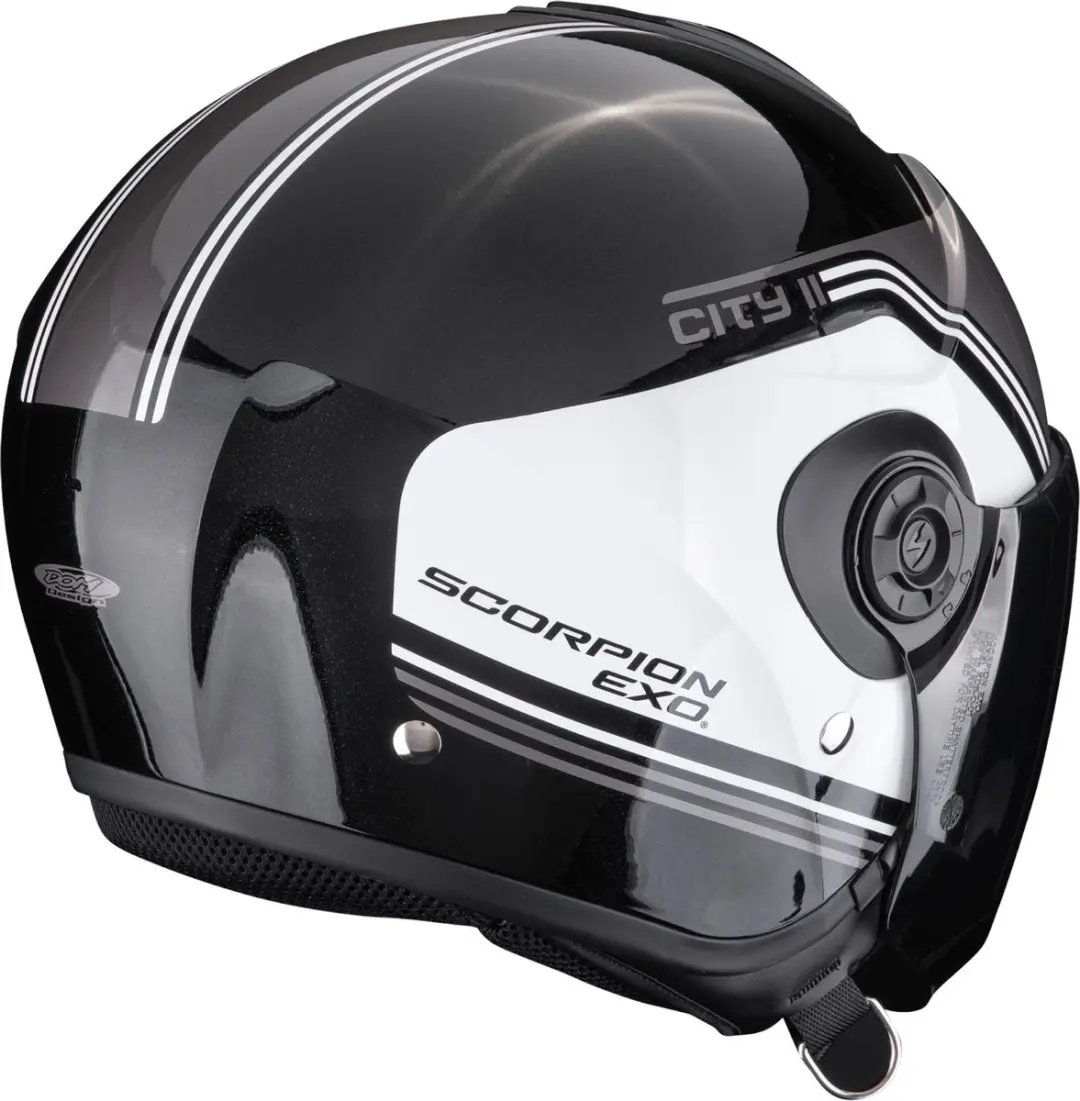 Scorpion Exo-City II Vita Jethelm L - Zwart/Wit/Grijs