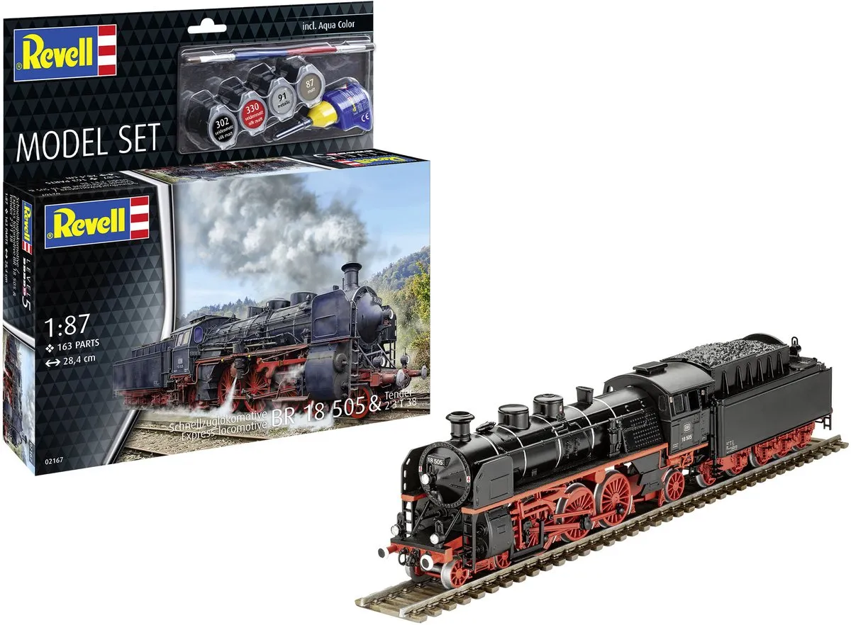 Revell 62167 Baureihe 18 505 Stoomlocomotief Modelbouwpakket