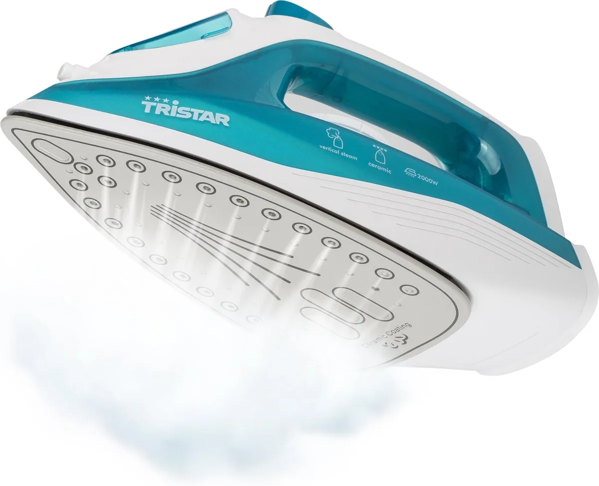Tristar ST-8300 Stoomstrijkijzer 2000W - Groen - afbeelding 6 van 6