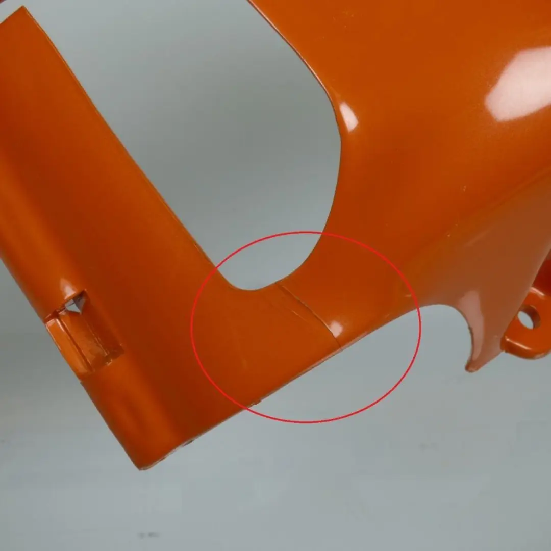 oranje linker voorklep voor aprilia 50 classic 1992-1999 ap8239115 8668