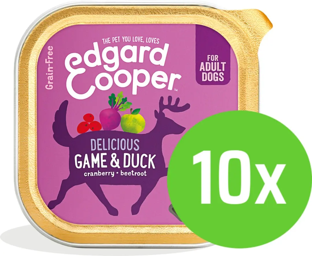 Edgard & Cooper Adult Game & Duck 150 gram
