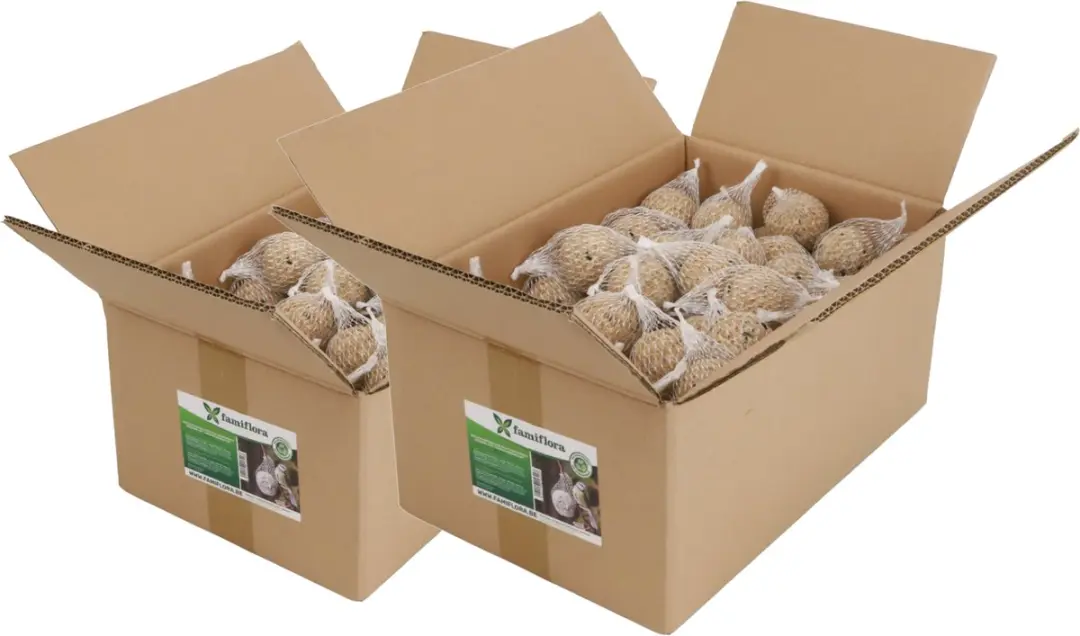 Famiflora mezenbollen met biologisch afbreekbaar net