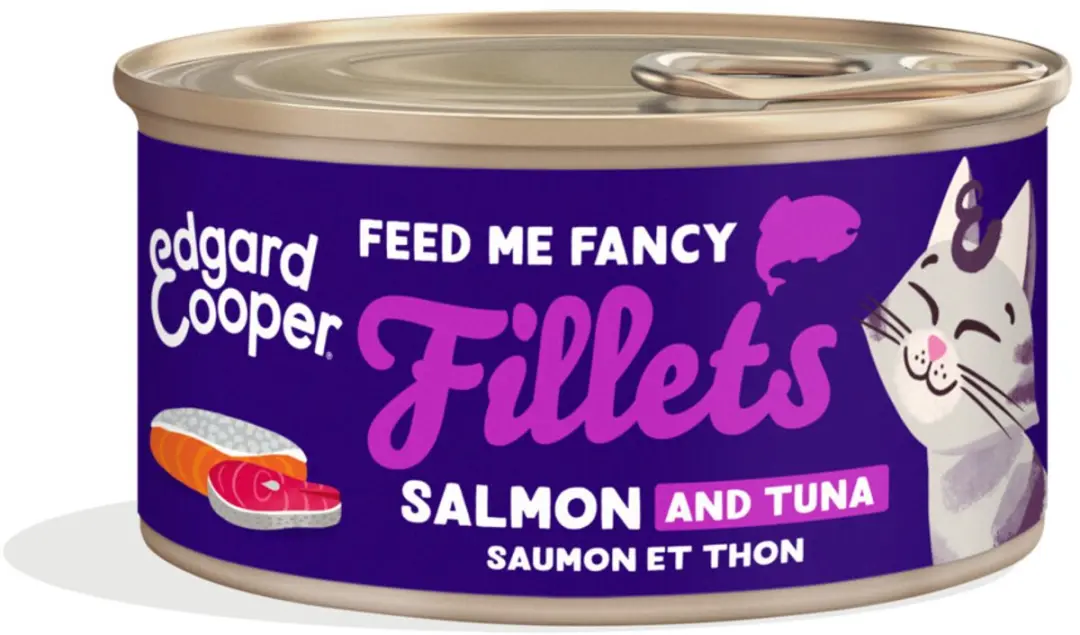 Edgard & Cooper Kattenvoer Fillets Zalm & Tonijn