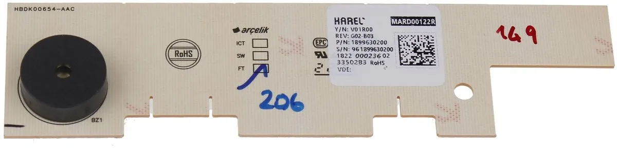 Beko Display Module 1899630200