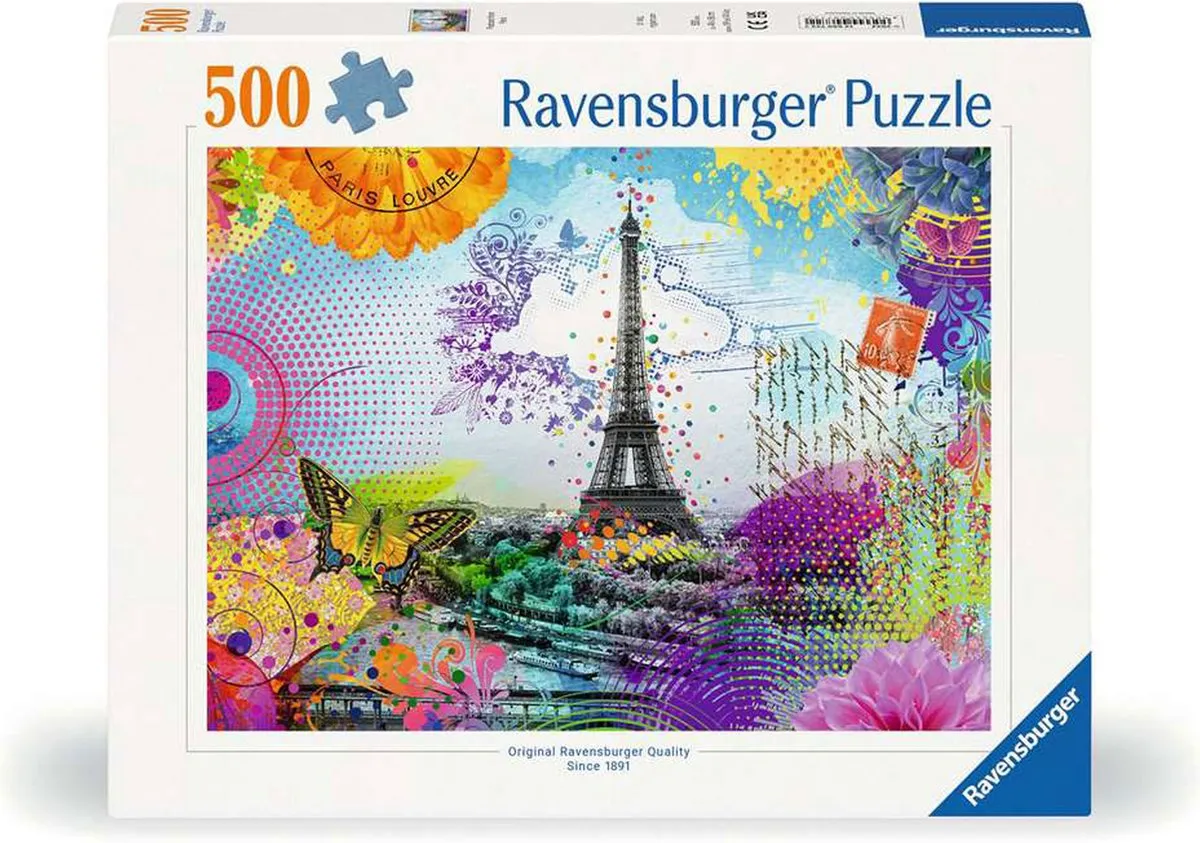 Ravensburger Puzzel Brief uit Parijs 500 Stuks