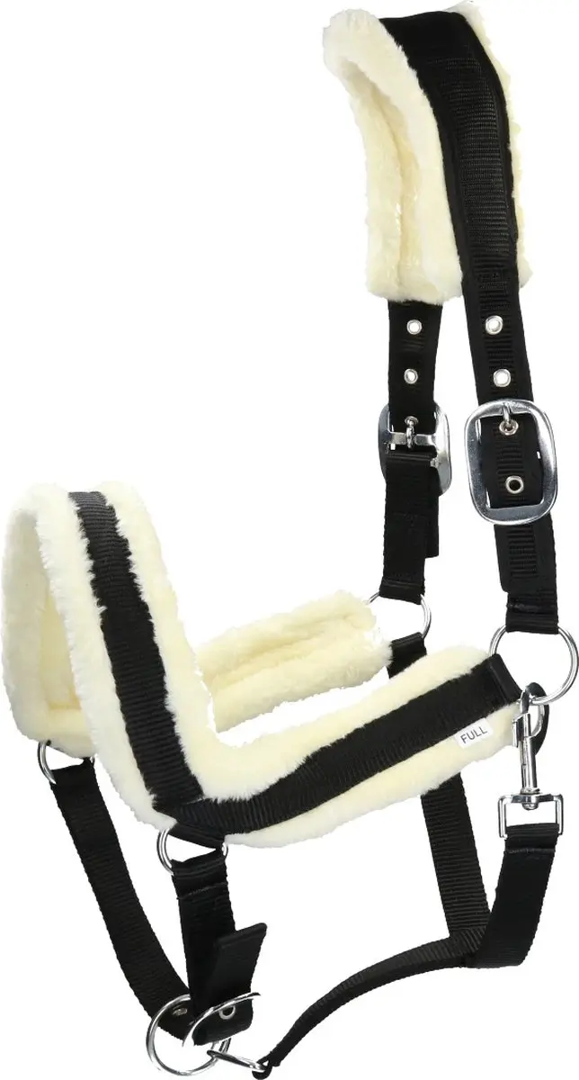 Horsegear Hganatomical Halster - Cob - Zwart