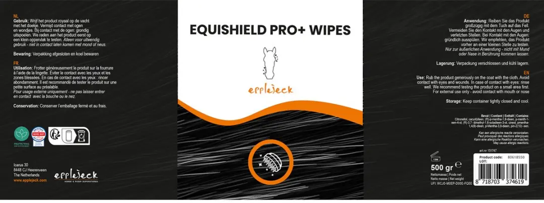 Epplejeck Ejequi Shield Pro Wipes - 100 Stuks