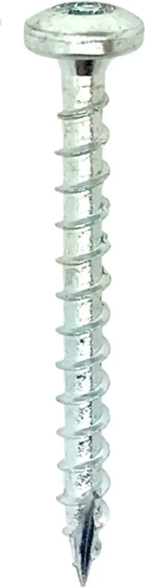 Woodies Torx 25 Platkop Schroeven 5x50mm - 200 Stuks - Verzinkt
