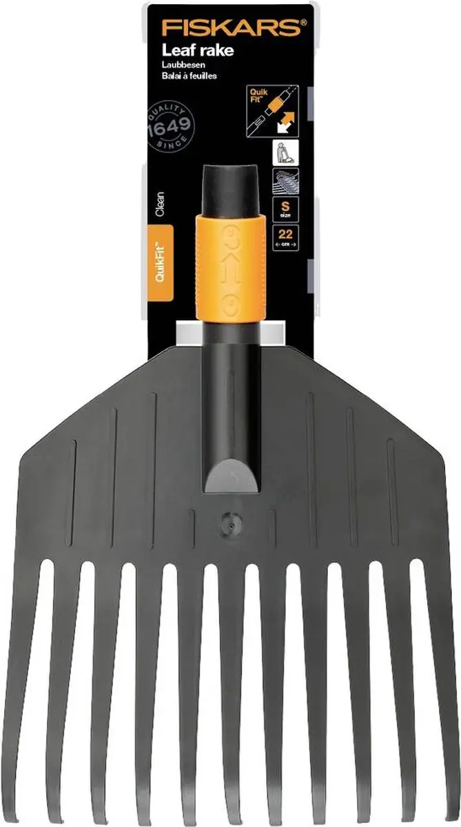 Fiskars Quikfit Bladhark 22cm - 6 Stuks