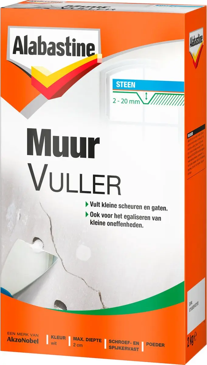 Alabastine muurvuller poeder