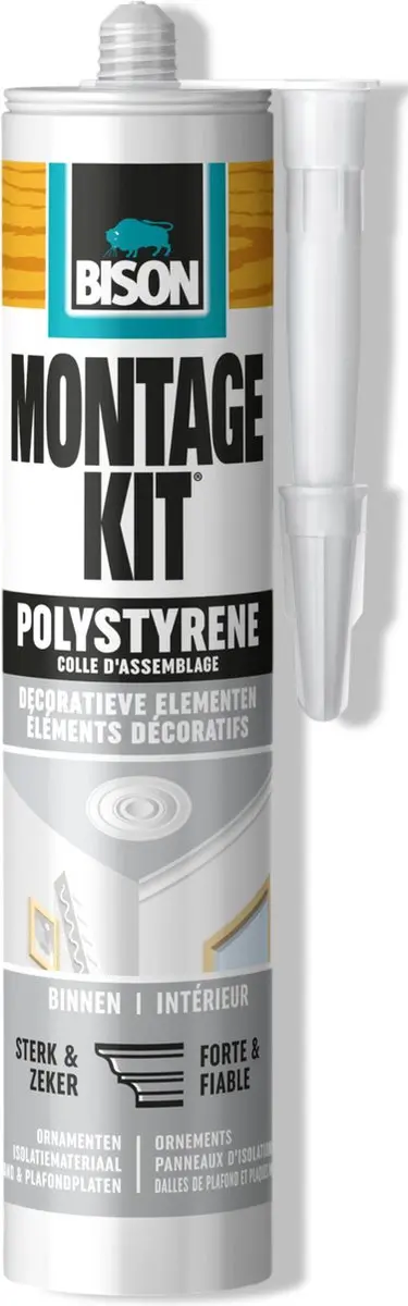 Bison Polystyreenschuimlijm 470g - Schuim - Meerkleurig