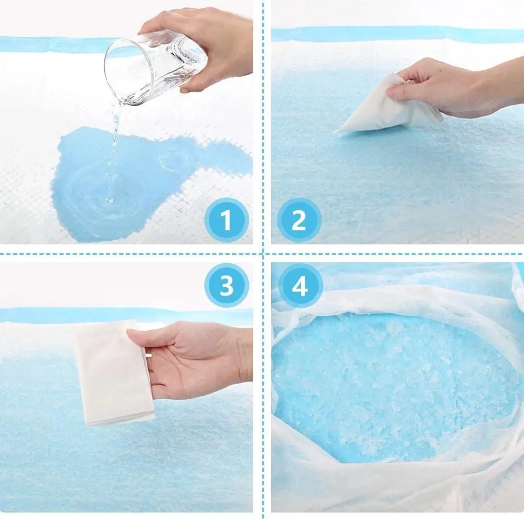 Nobleza Puppy Training Pads 60x60cm - 20 Stuks - Blauw