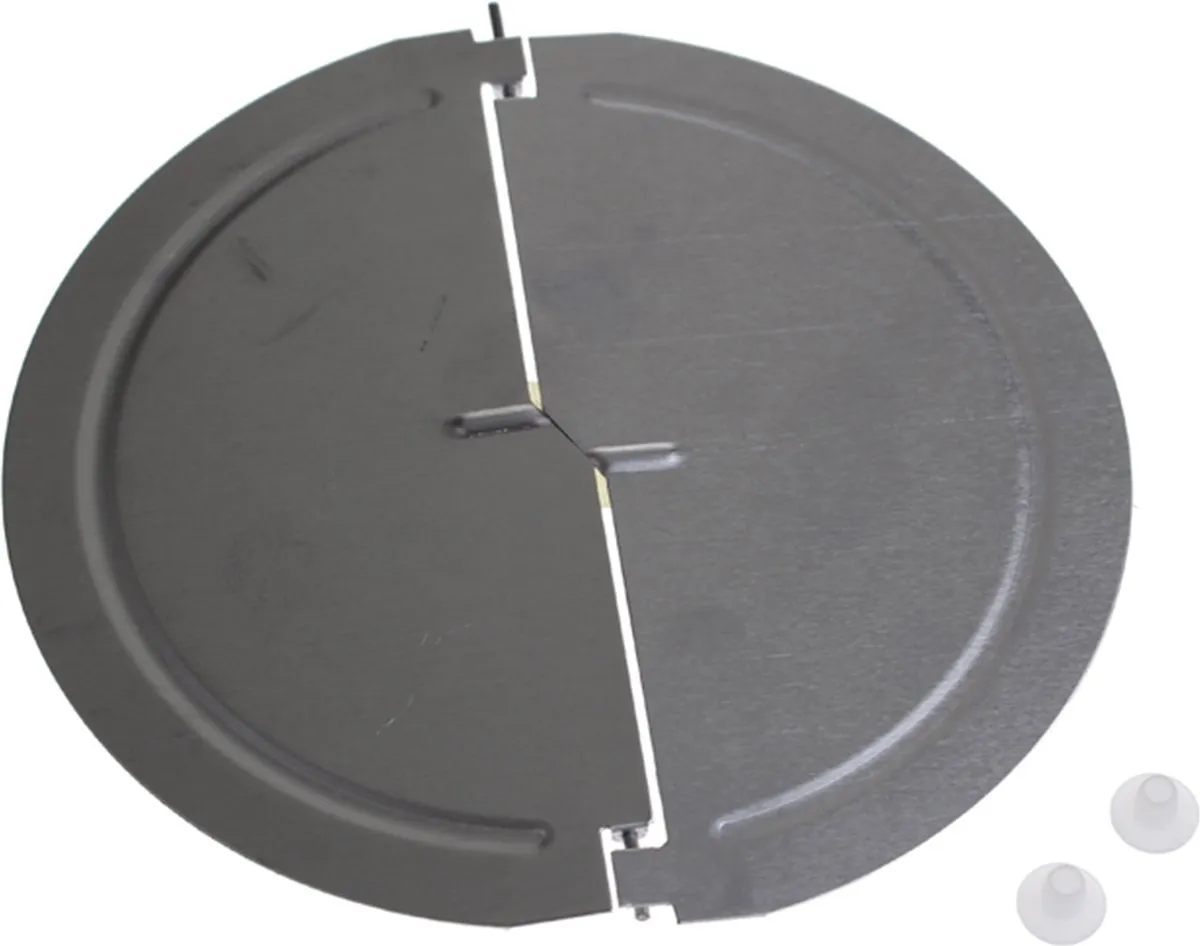 Bosch Terugslagklep Ø150mm 12040729 - Zilver