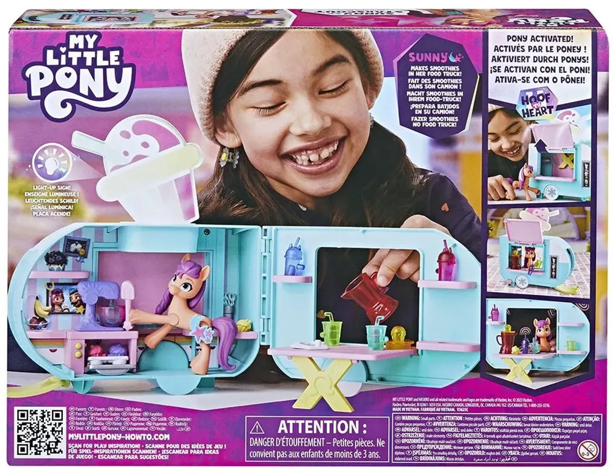 My Little Pony Sunny Starscout Camión de Batidos - 3x AAA - F63395L2