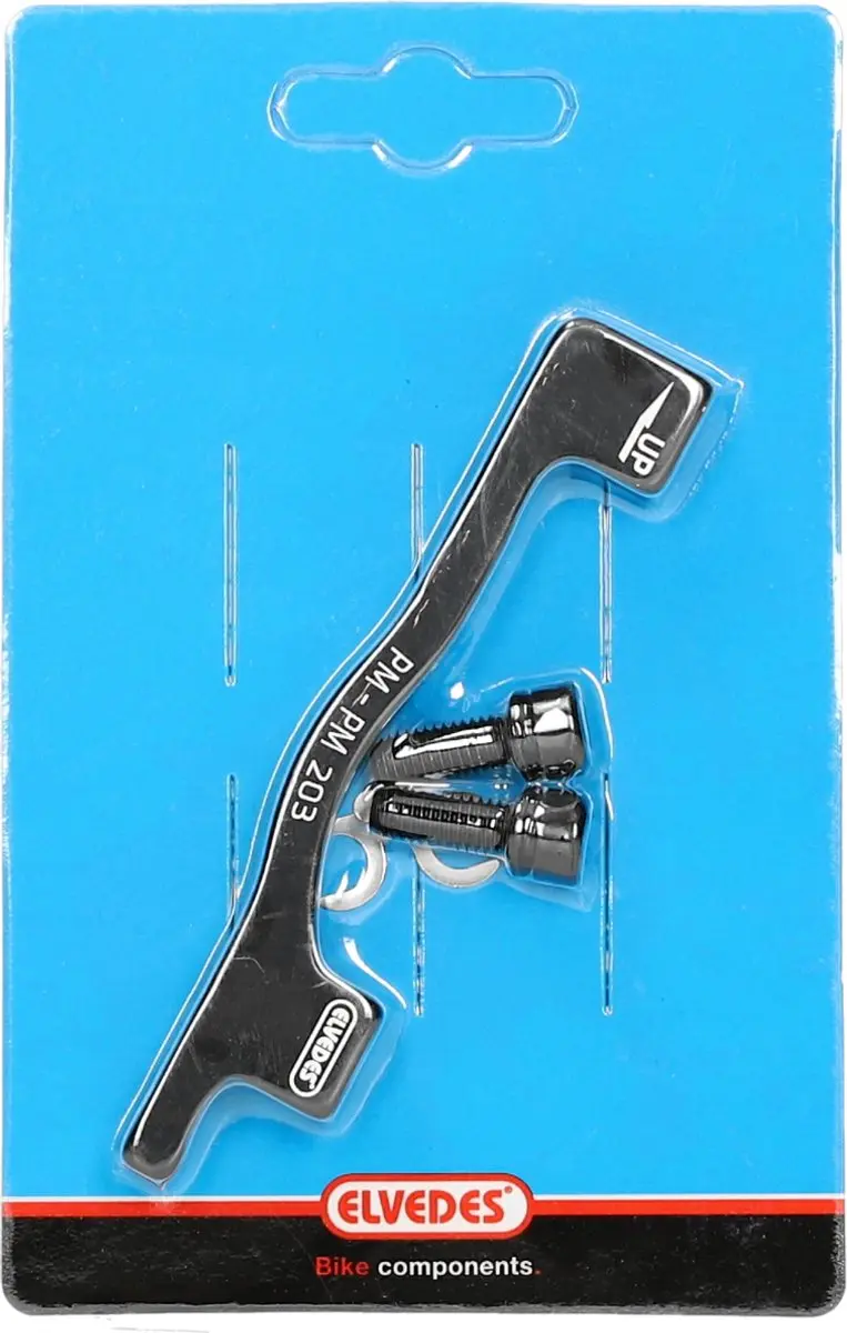 Elvedes Remschijf Adapter 203mm - Zwart - afbeelding 3 van 4