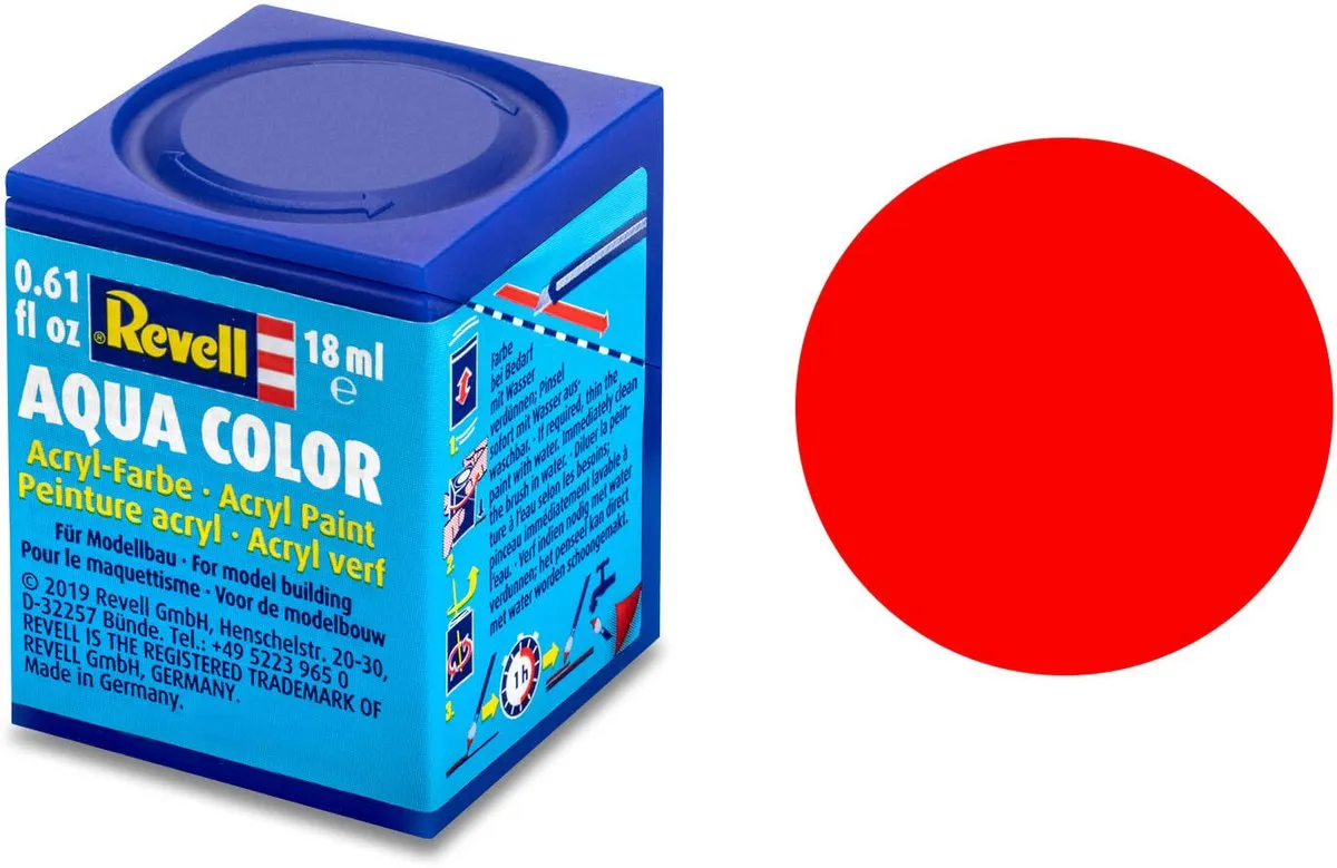 Revell Acrylverf Aqua #25 Luminous Orange 18ml