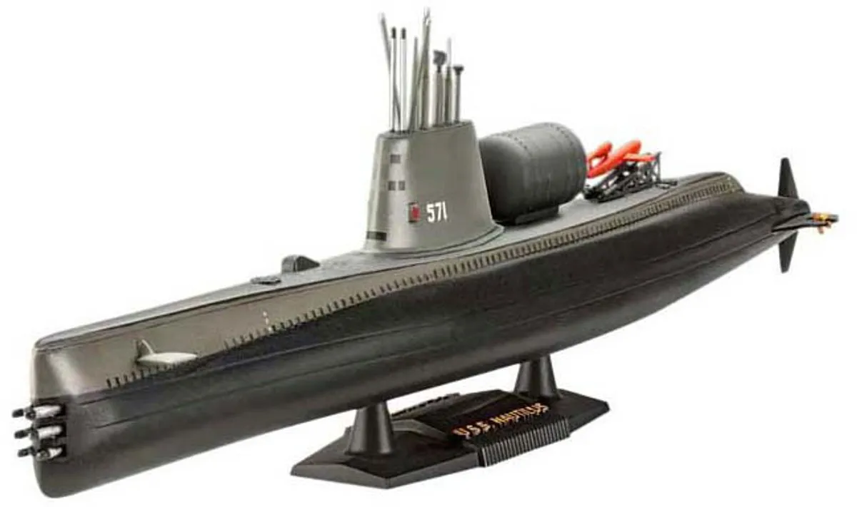 Revell U.S.S. Nautilus SSN-571 Modelbouwpakket 1:305 - 30 Onderdelen - Multi