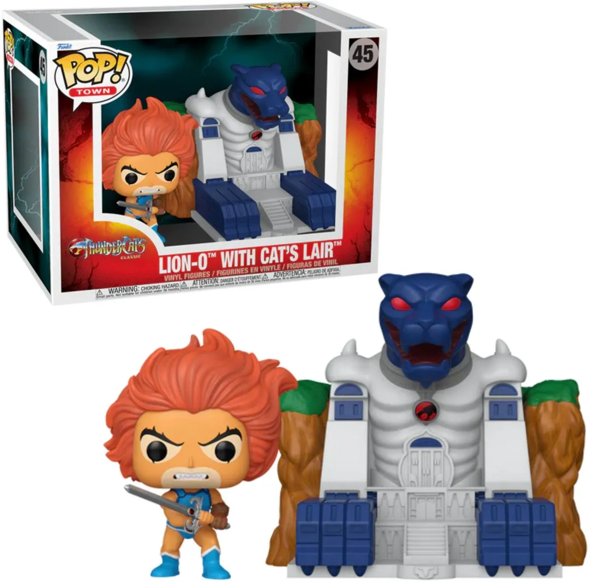 Funko POP! Lion-O With Cat's Liar Thundercats
