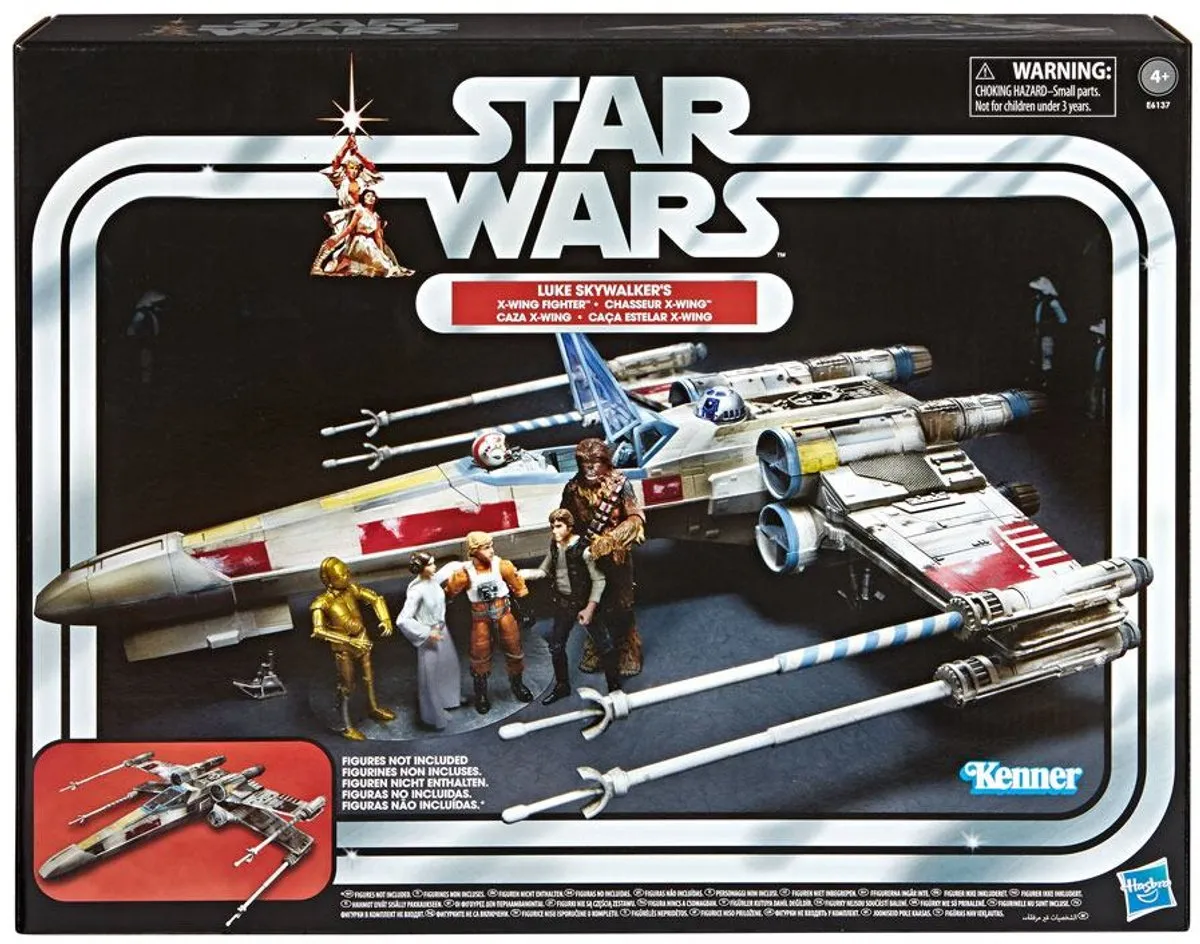 Hasbro Star Wars Vintage Collection Luke Skywalker X-Wing - HASE6137 - Multi