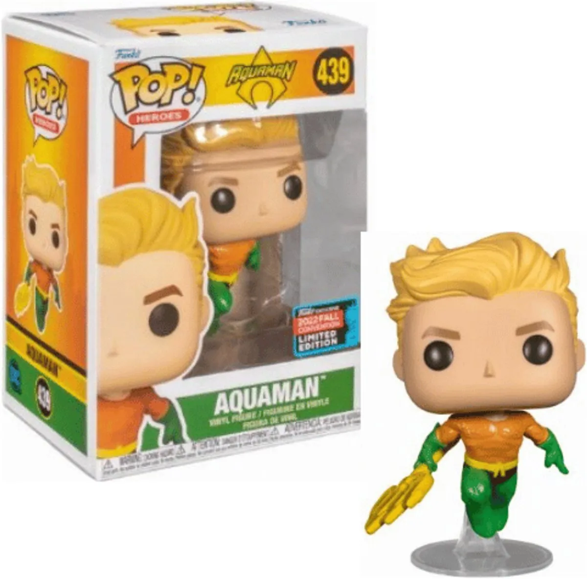 Funko DC Comics POP! Aquaman NYCC 2022 Exclusief 439