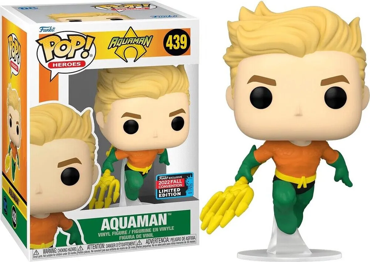 Funko DC Comics POP! Aquaman NYCC 2022 Exclusief 439