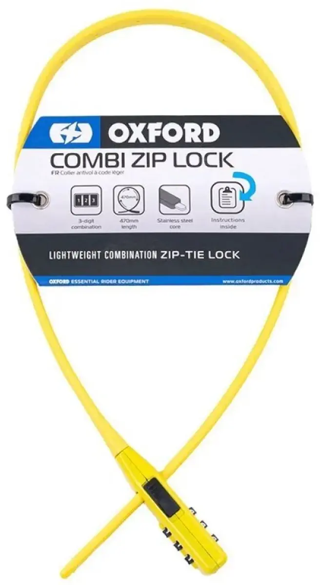 Oxford Oxc Combi Zip Kabelslot - Goud - afbeelding 3 van 6