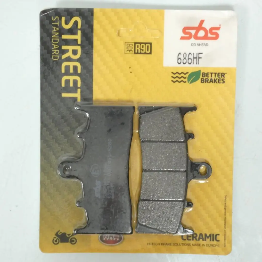 SBS Plaquette de frein 686HF Kawasaki ZRX 1100