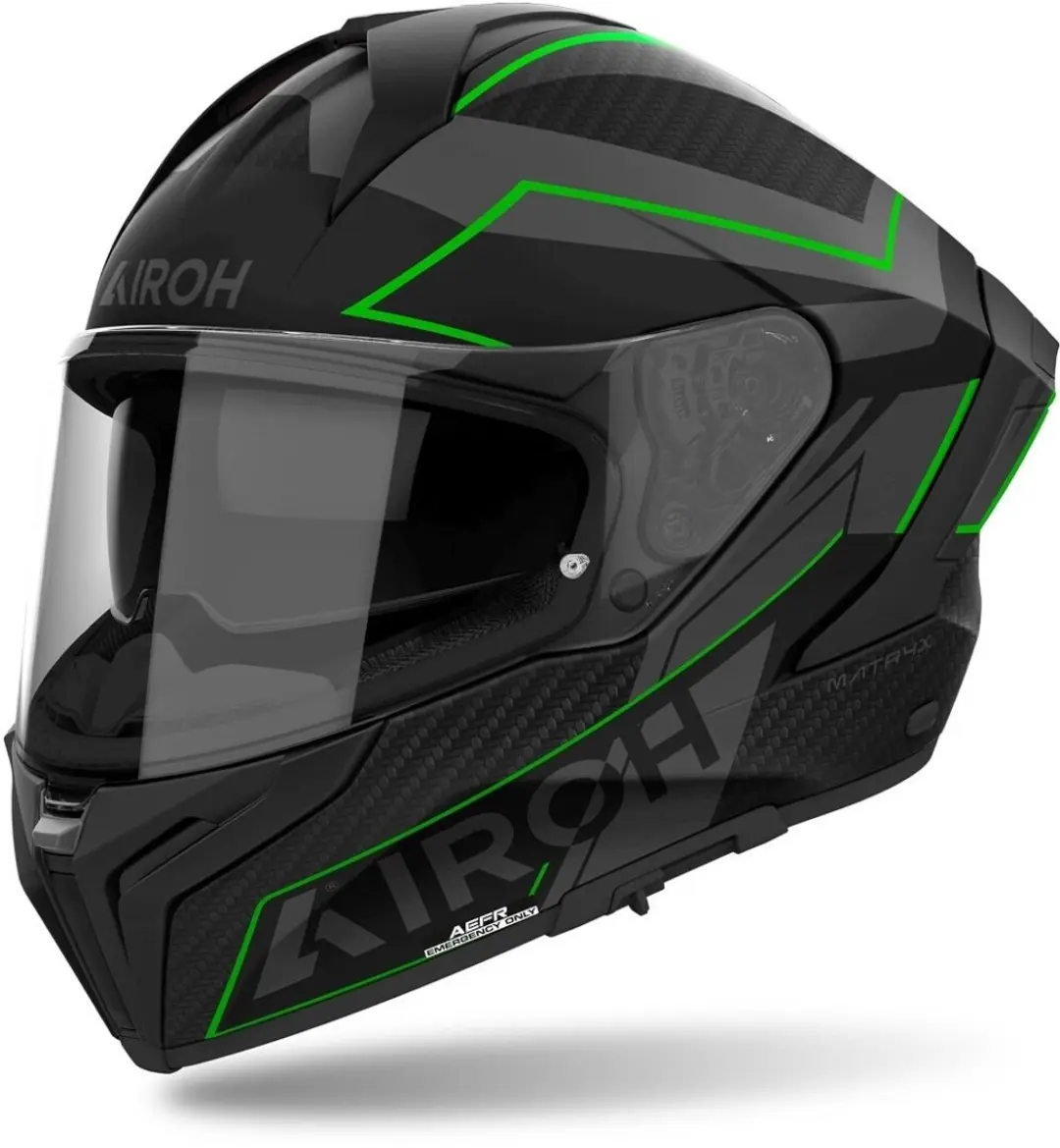 Airoh Matryx Sentinel Groen Mat Integraalhelm
