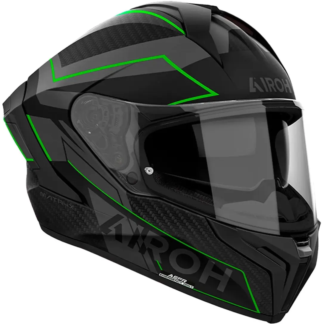 Airoh Matryx Sentinel Integraalhelm - XS - Groen