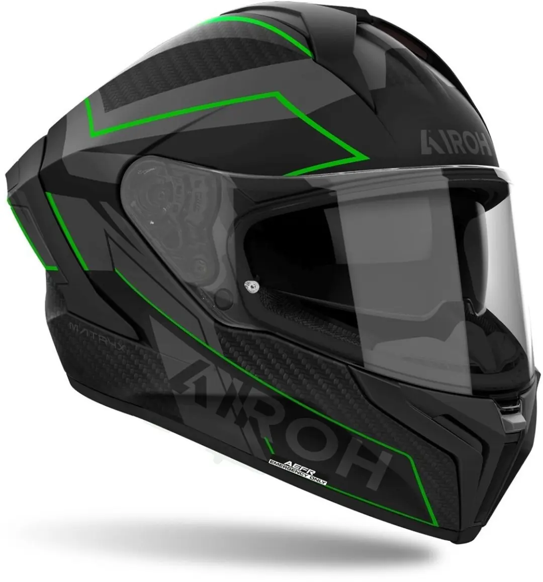 Airoh Matryx Sentinel Integraalhelm - XS - Groen