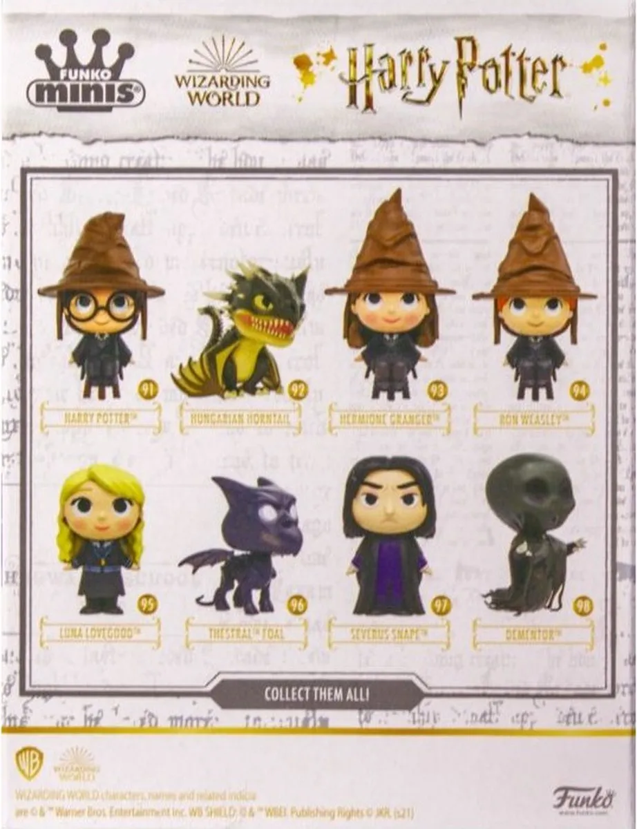 Funko Harry Potter Dementor Mini Vinyl 60801 - Veelkleurig