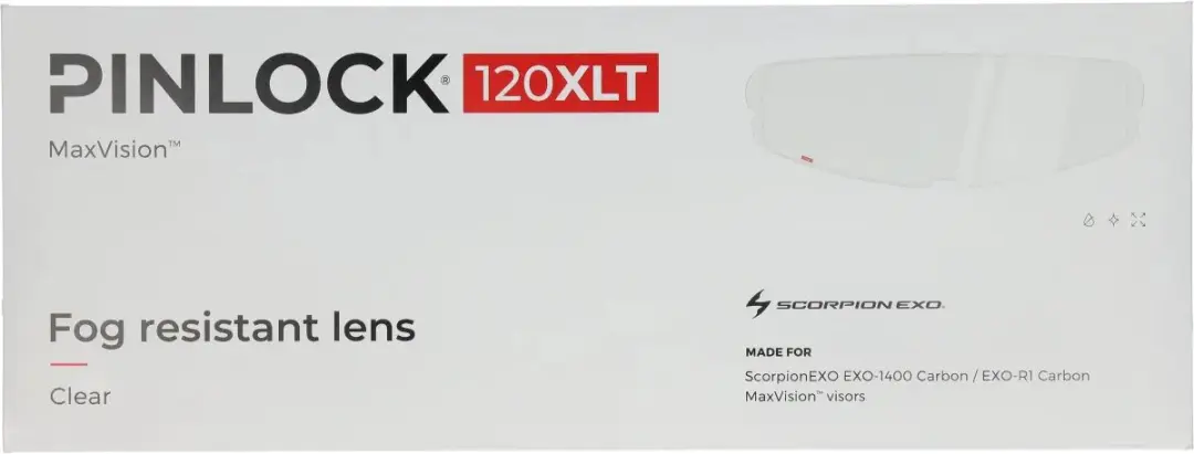 Pinlock Scorpion 120 XLT DKS213 - Wit