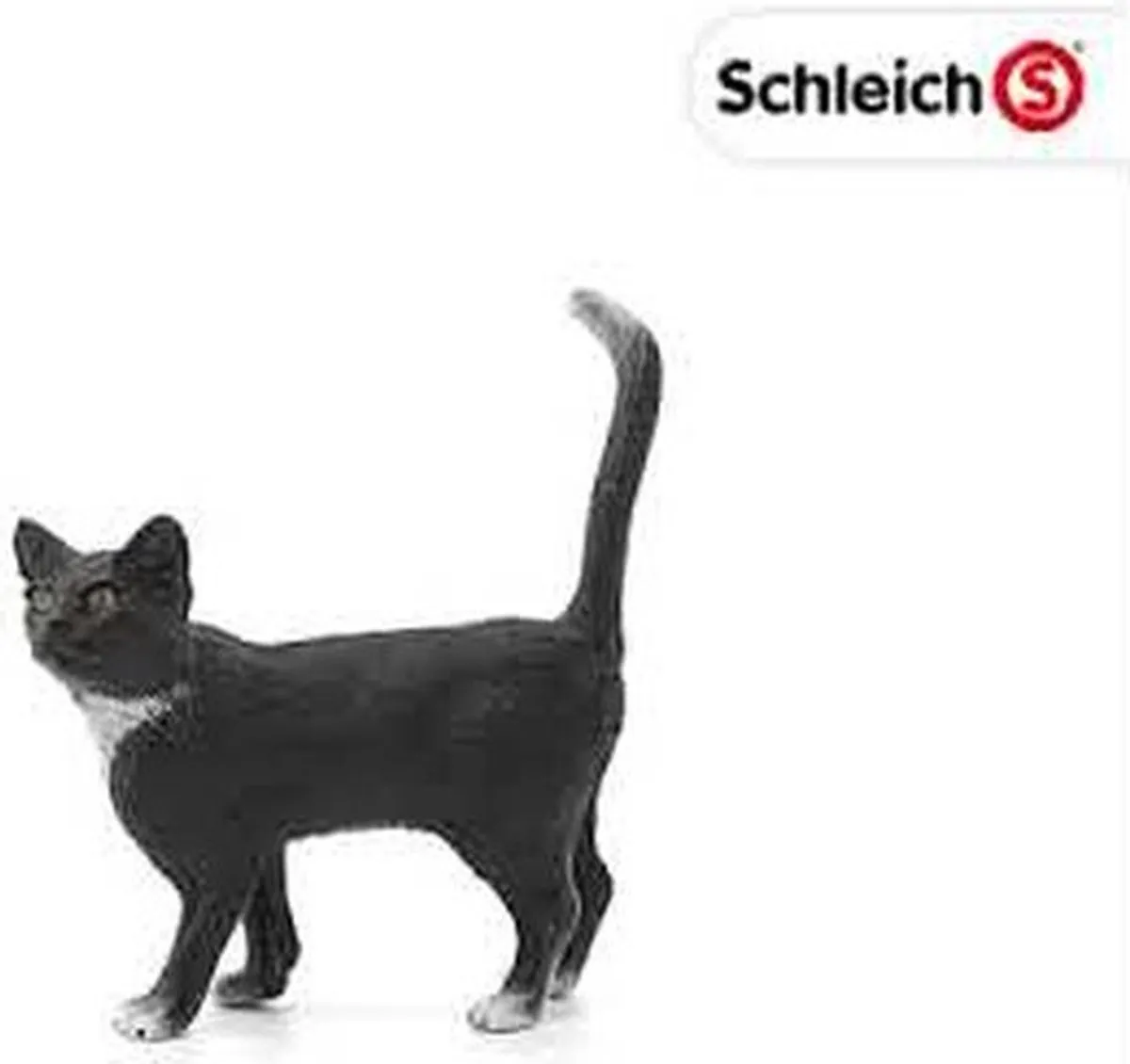Schleich FARM WORLD Kat Staand 13770 - Zwart