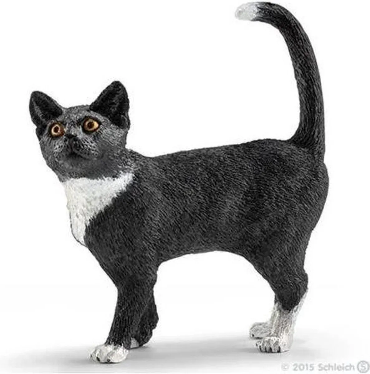 Schleich FARM WORLD Kat Staand 13770 - Zwart