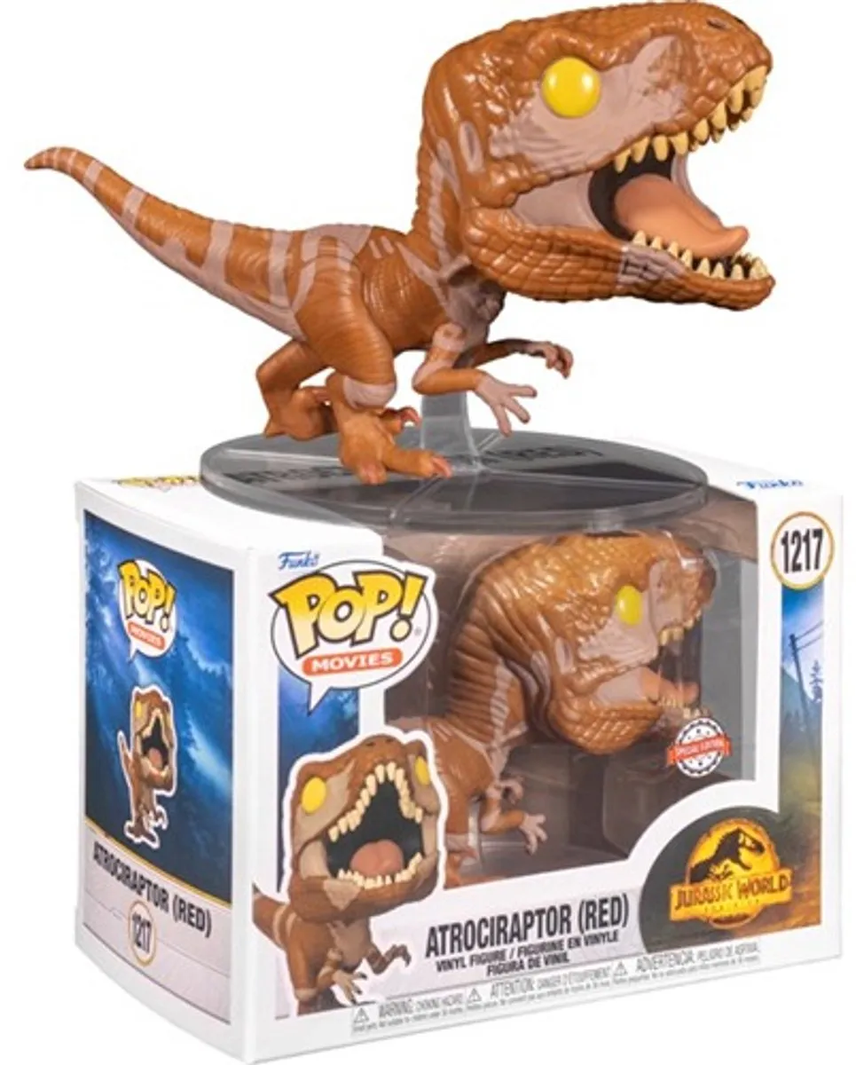 Funko Pop! Jurassic World Atrociraptor Red SE