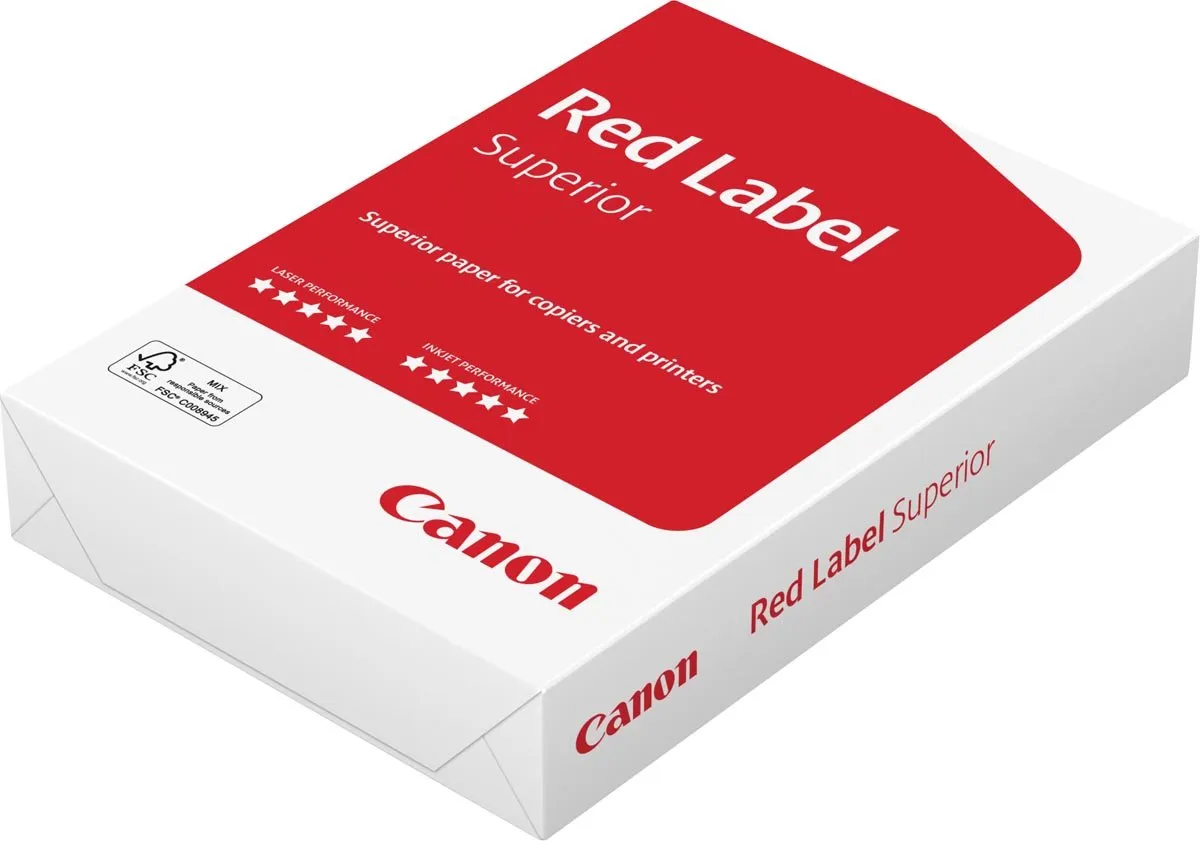 Canon Red Label Superior Kopieerpapier A4 80g - 2500 Vel